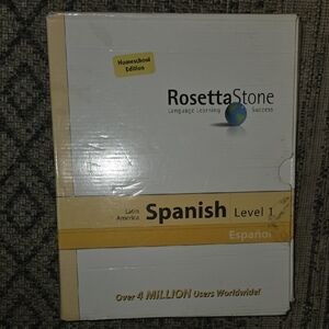 Rosetta Stone Spanish Level 1 Homeschool Edition (Gently Used)